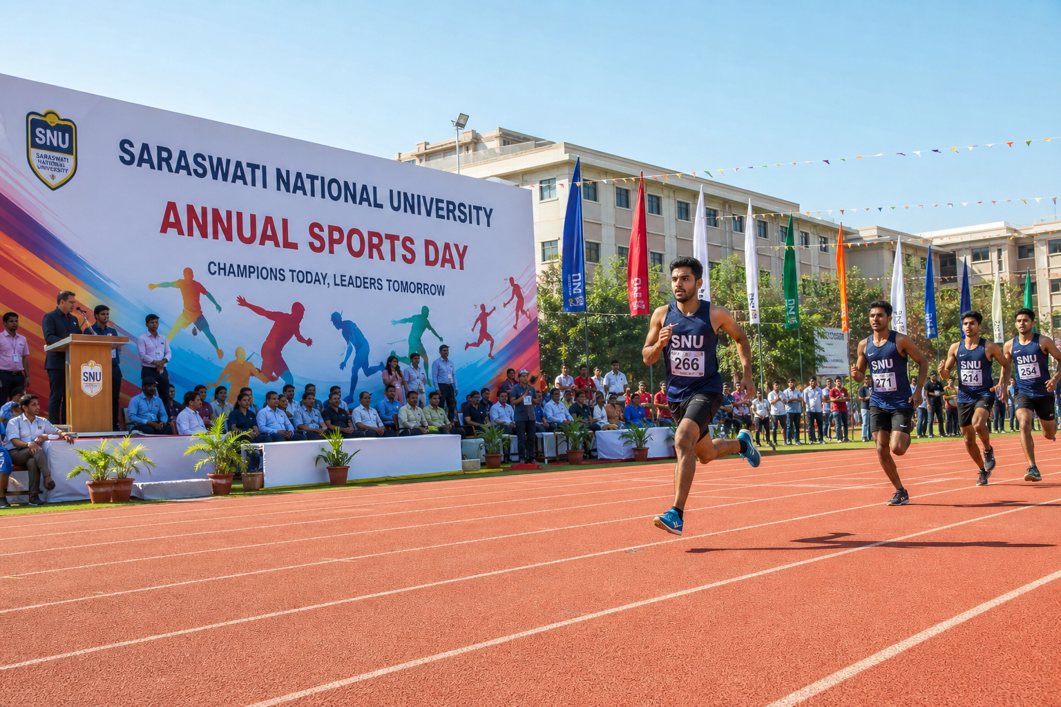 Hero banner - Sports & Recreation at Saraswati National University
