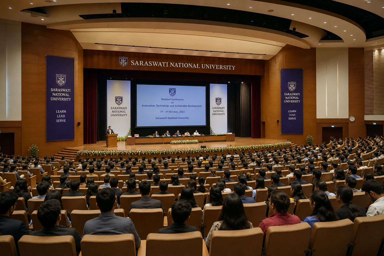 Grand auditorium — convocation venue SNU