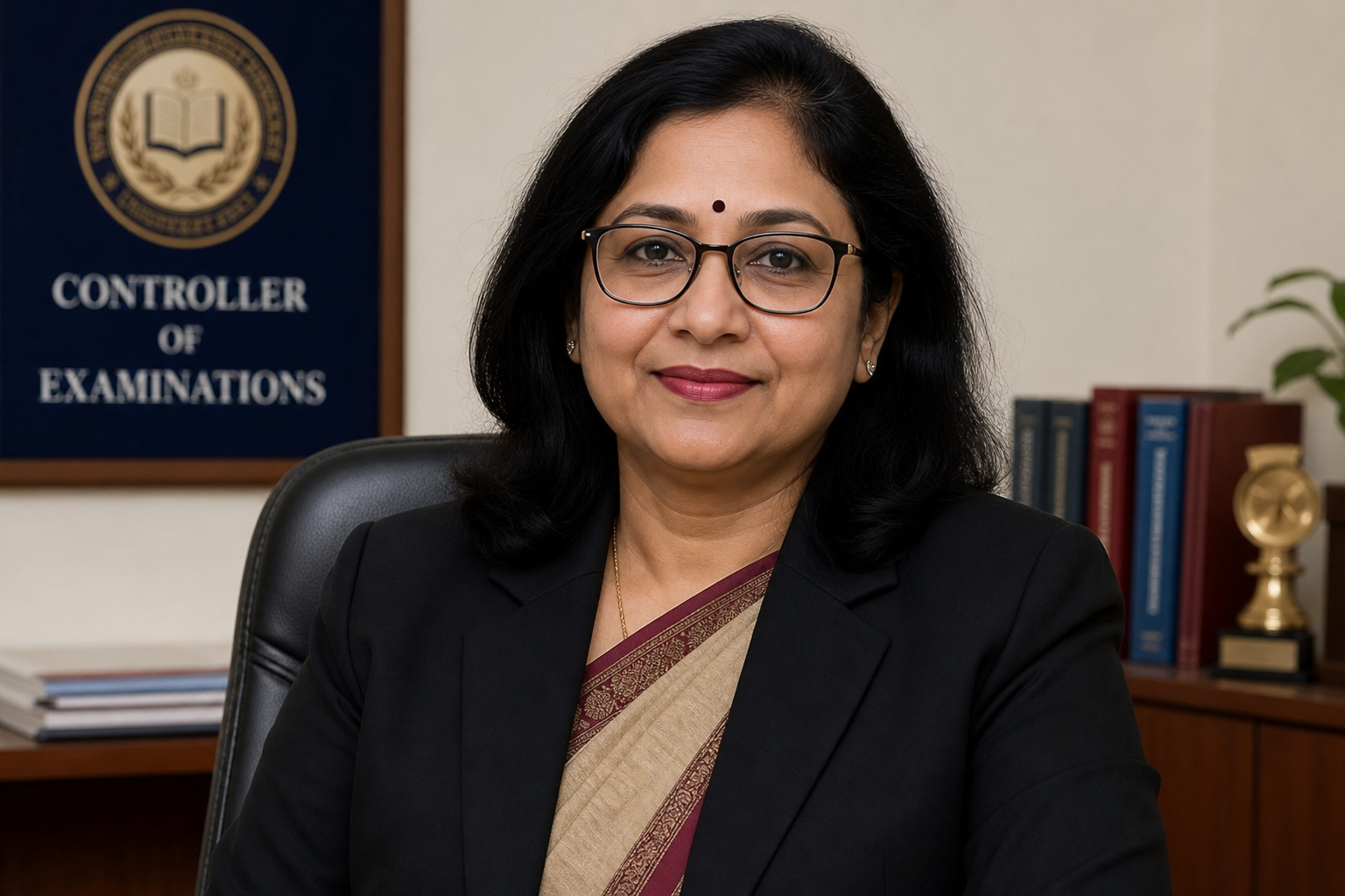 Photo of Prof. Dr. Meenakshi Iyer, Controller of Examinations at SNU