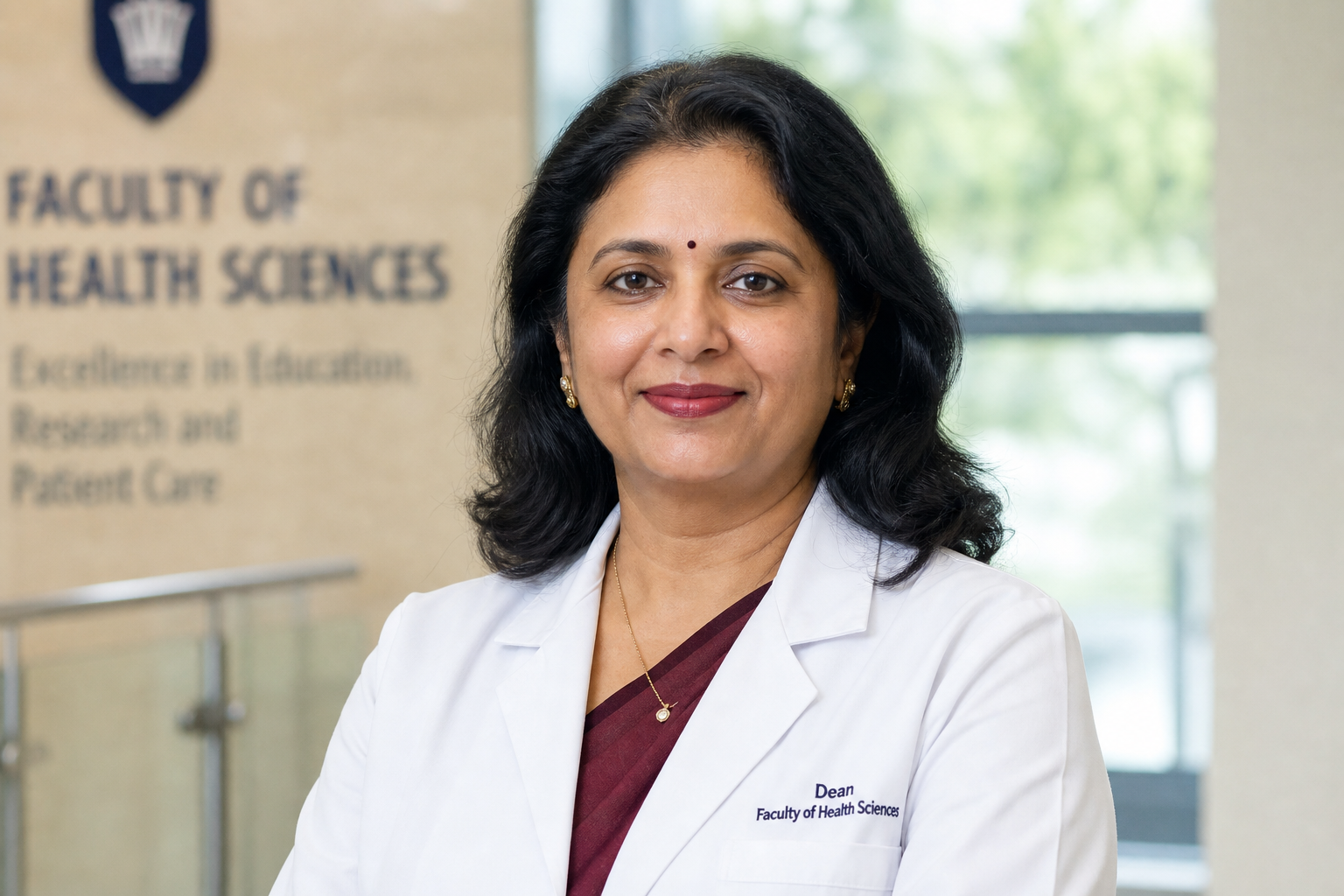 Photo of Prof. Dr. Kavita Reddy, Dean — School of Health Sciences