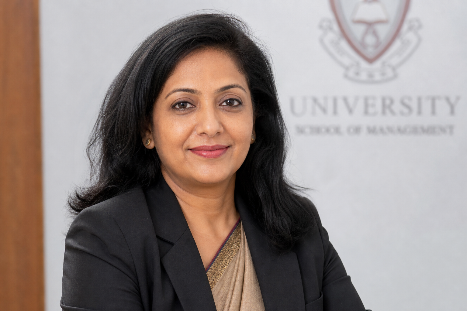 Photo of Prof. Dr. Priya Sharma, Dean — School of Management