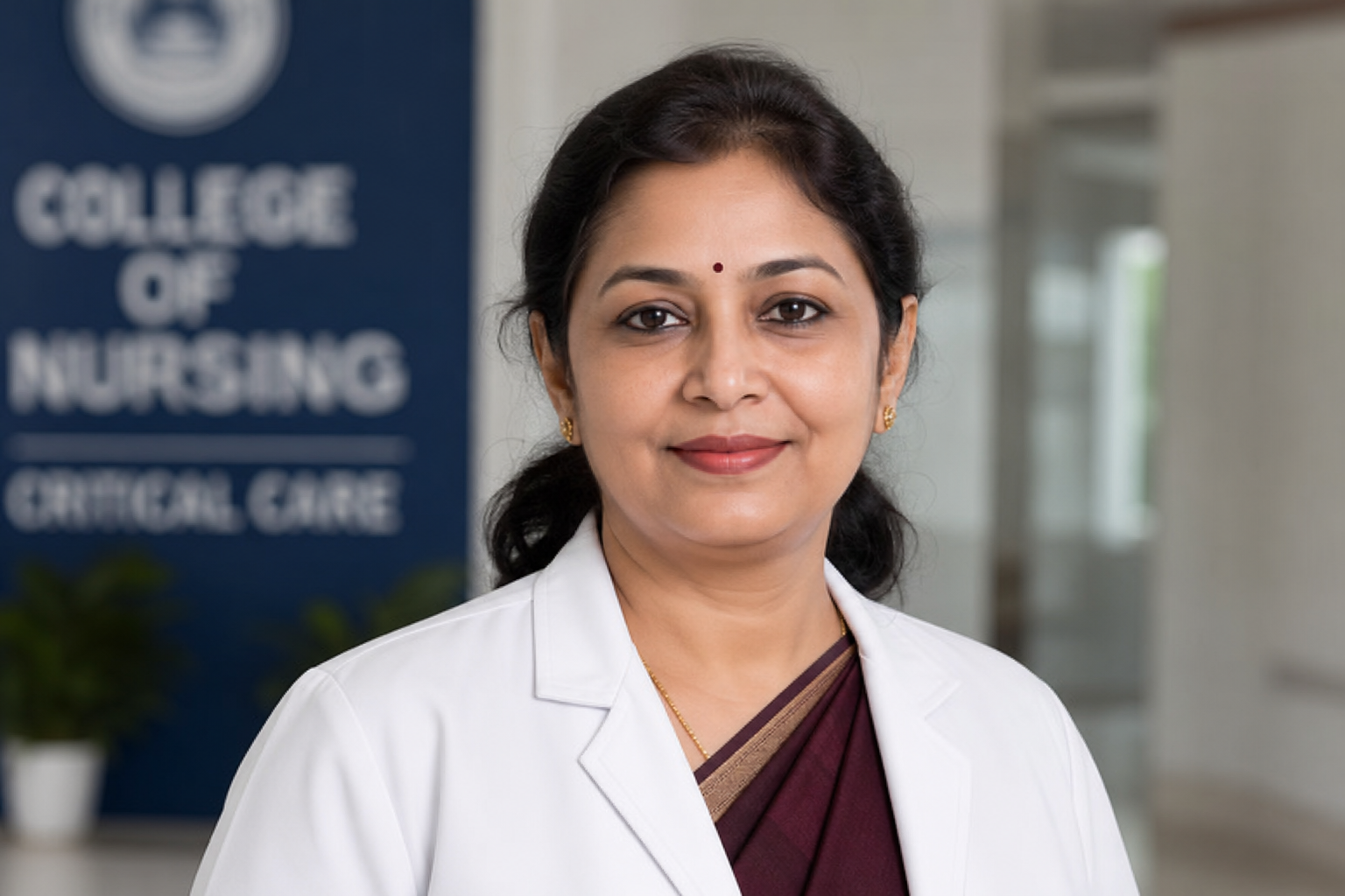 Photo of Prof. Dr. Mary Thomas, Nursing professor at SNU