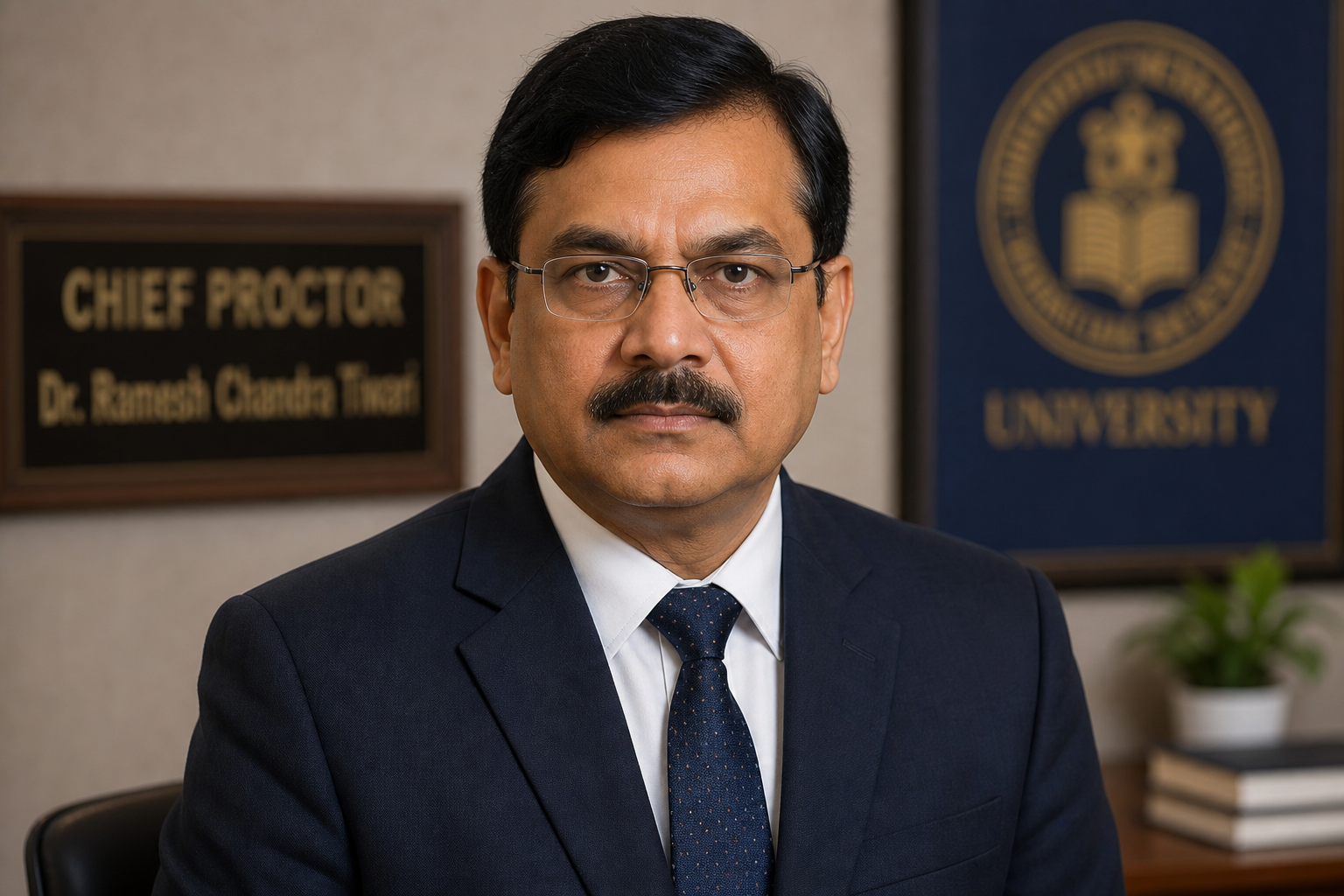 Photo of Dr. Ramesh Chandra Tiwari, Chief Proctor at SNU