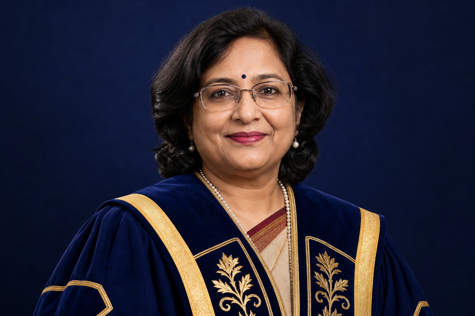 Photo of Prof. Dr. Ananya Mishra, Vice Chancellor at SNU